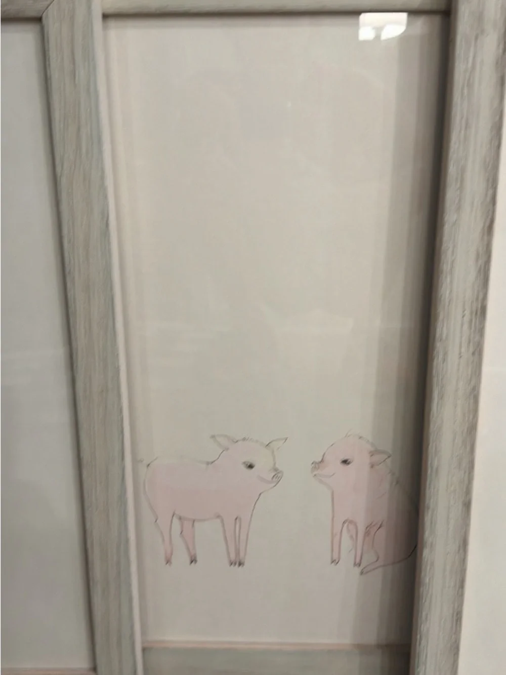 Restoration Hardware Hand-Painted Farm Animal Wall Art Set